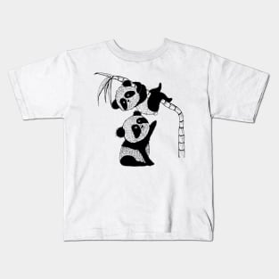 Two Pandas Kids T-Shirt